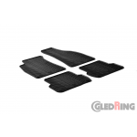 Original Gledring Passform Fußmatten Gummimatten 4 Tlg.+Fixing - Seat Exeo 2009->